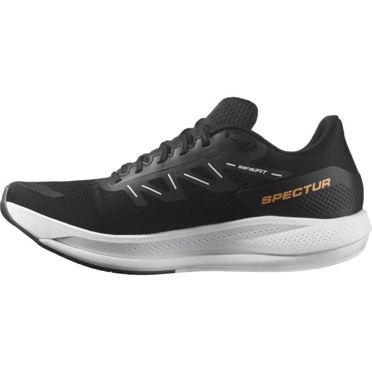 Black Salomon Spectur Men's Running Shoes | IE ZW8947